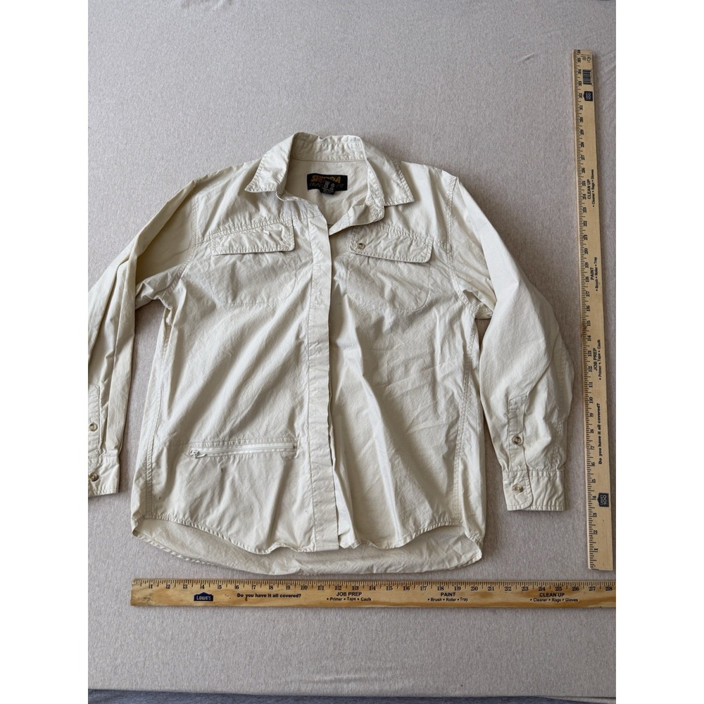 Sierra Trading Post Woman's Medium Long Sleeve Button Up